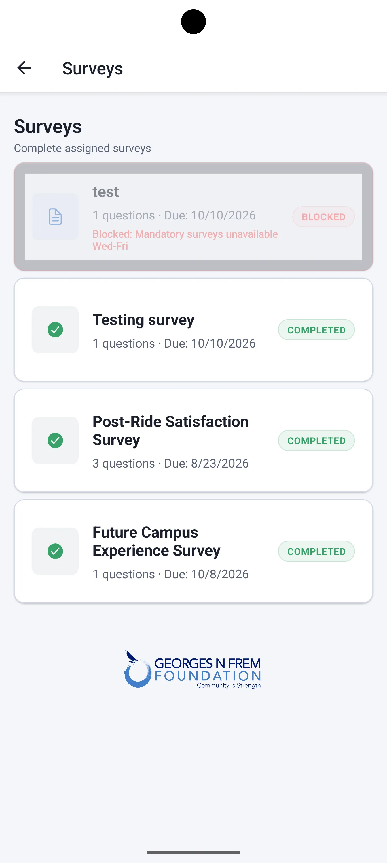 Surveys
